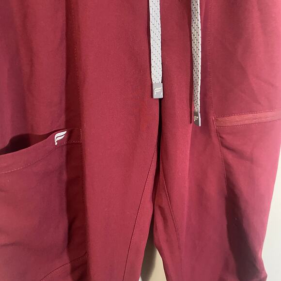 Fabletics All-Shift Scrub Jogger Dark Red Burgundy Mens/Unisex Sz S - Picture 3 of 15